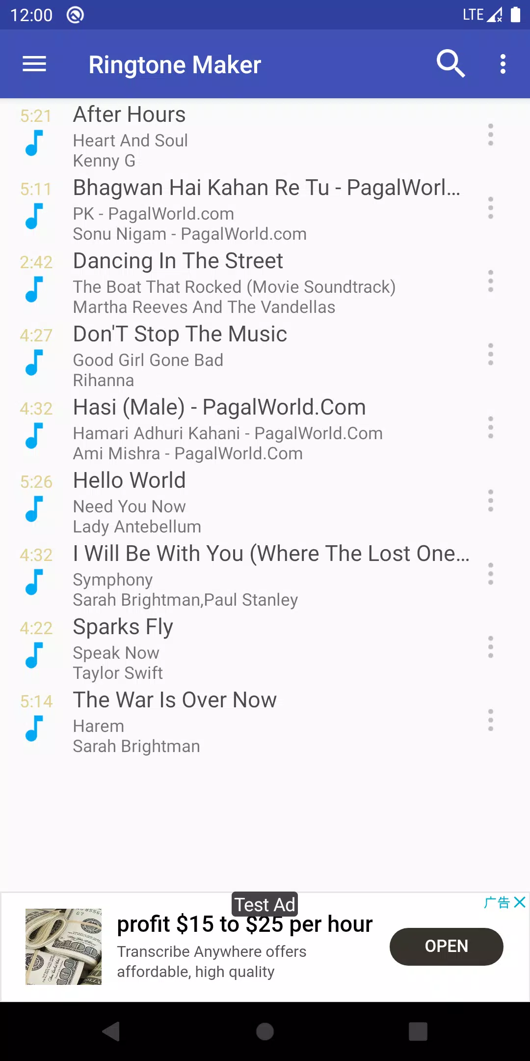 Ringtone Maker Tangkapan skrin 0