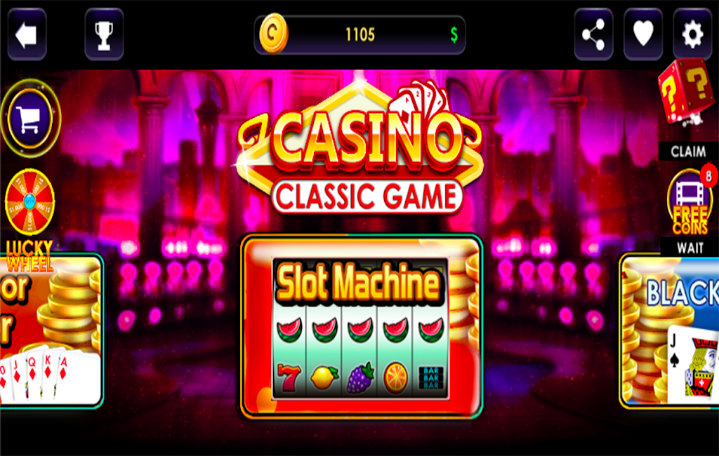 Classic Casino - Slot Machine Black Jack स्क्रीनशॉट 0