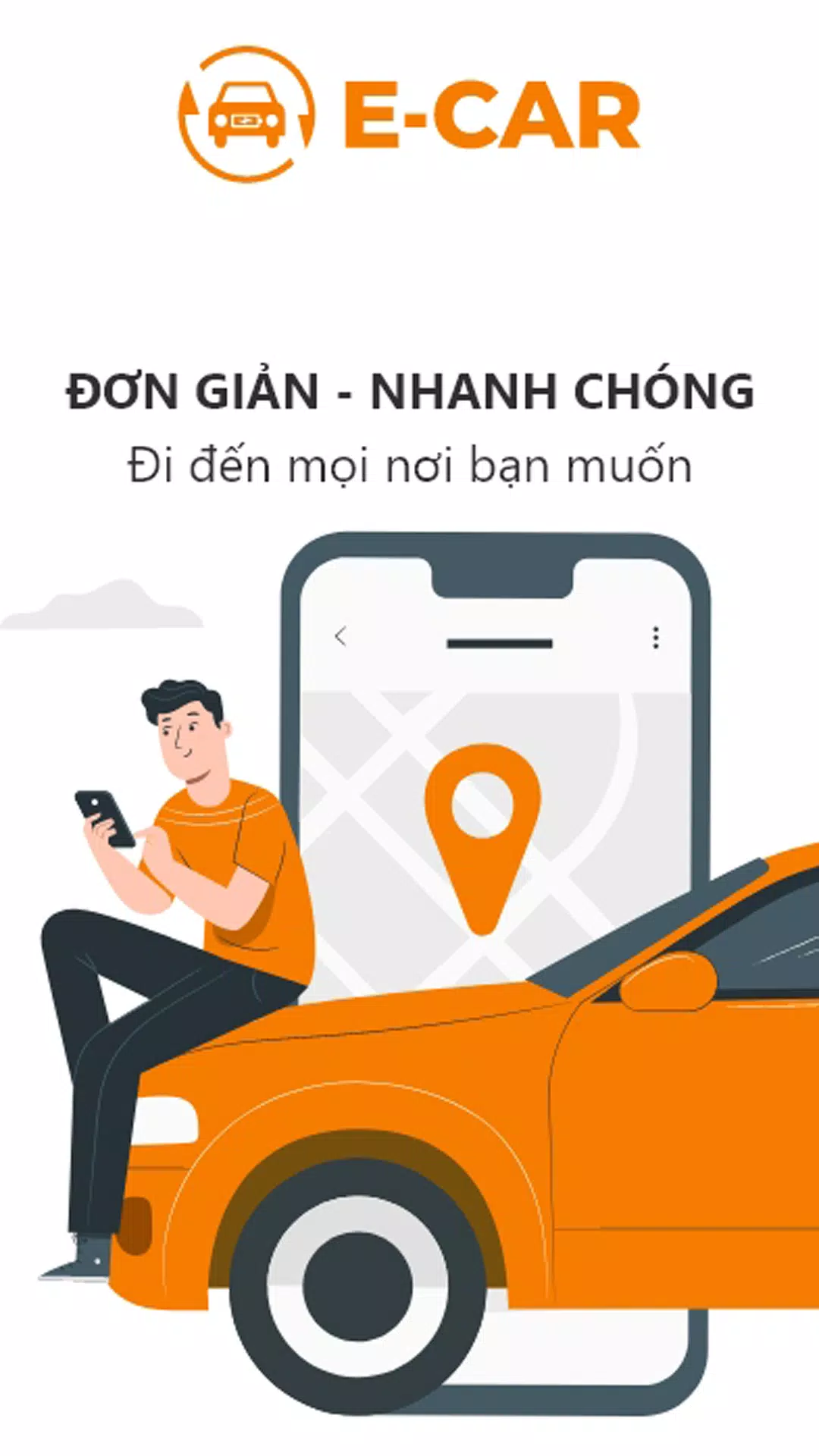 E-CAR Gọi xe ô tô điện ภาพหน้าจอ 1