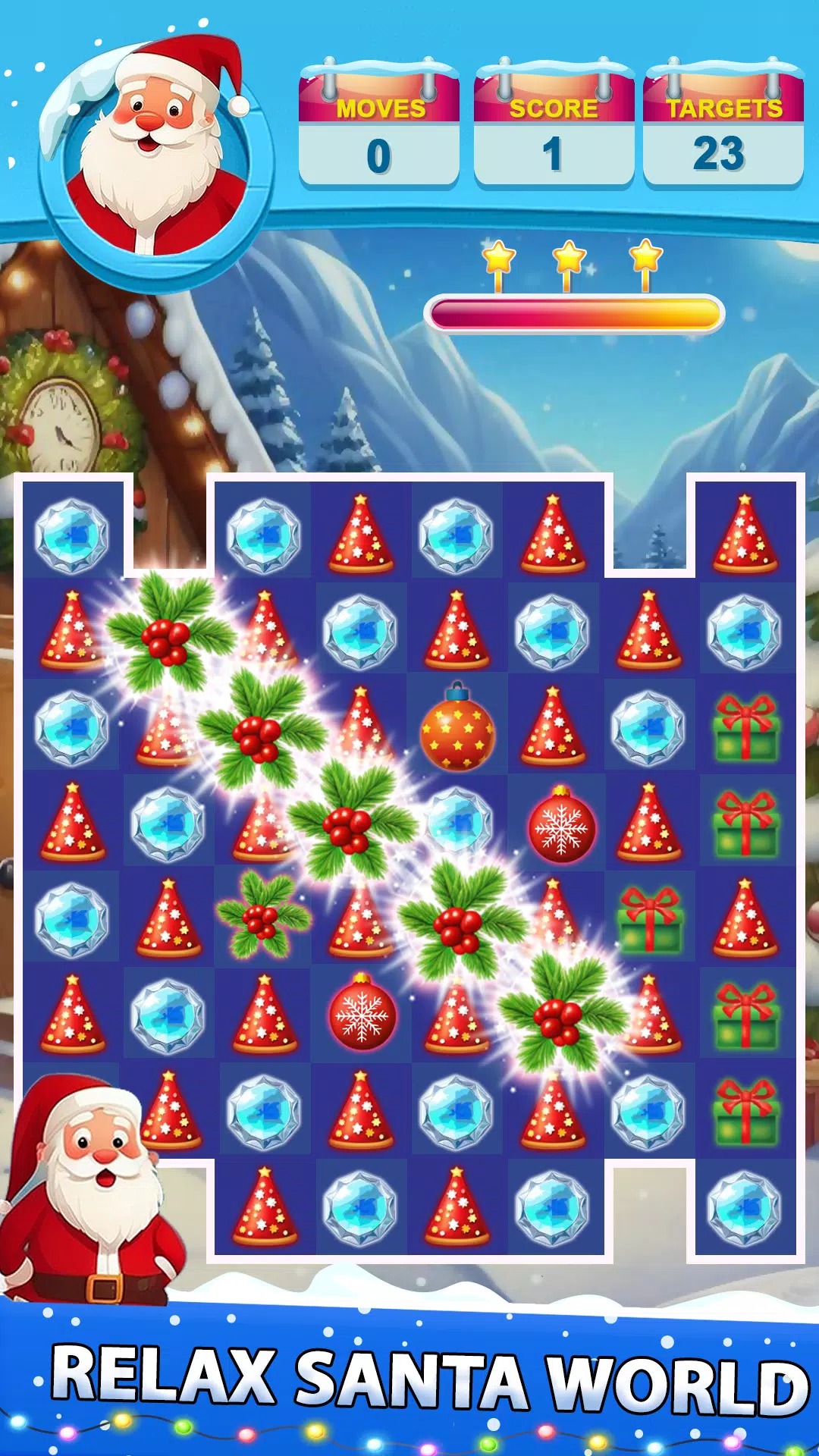 Santa Match Adventure স্ক্রিনশট 3