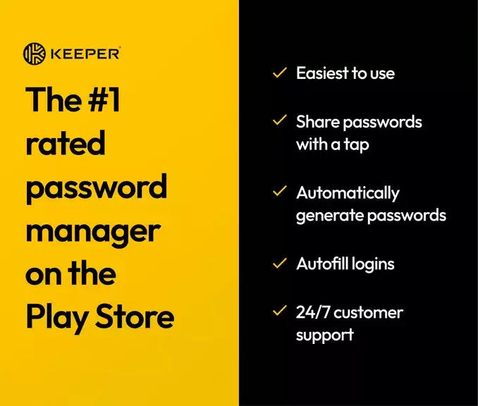 Keeper Password Manager Capture d'écran 0