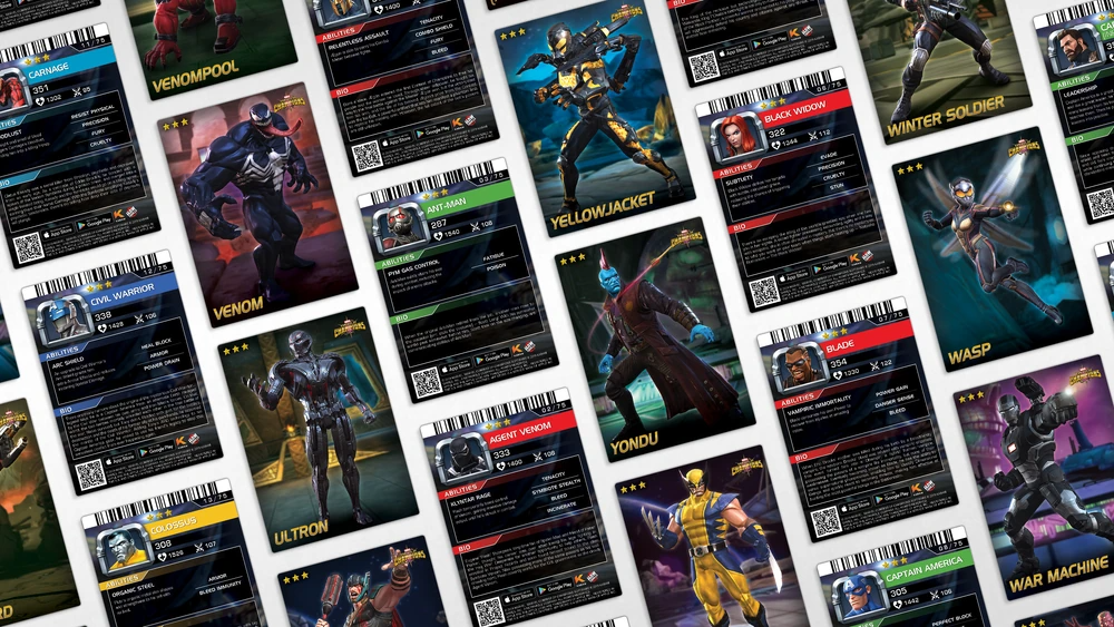 Marvel Contest Champions: Master Legendary Cards