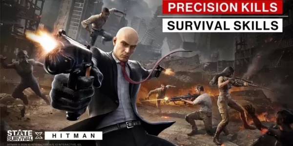 State of Survival, Hitman COSCT'de bazı Swift gizli hassasiyet için Ajan 47 ile bir araya gelmenizi sağlar.
