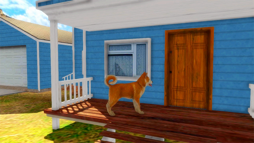 Akita Dog Simulator Captura de tela 1