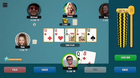 Kindza Poker - Texas Holdem ဖန်သားပြင်ဓာတ်ပုံ 2