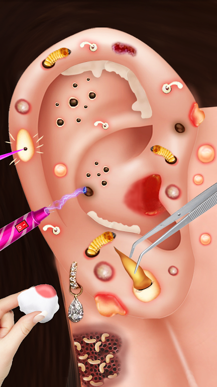 Ear Wax Salon:ASMR Doctor Game Screenshot 1