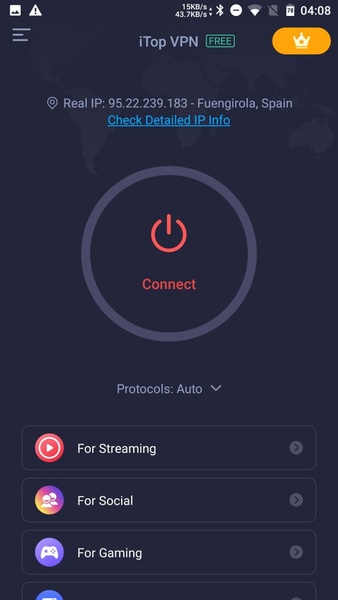 iTop VPN Screenshot 2