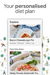 Paleo diet app: Diet tracker Ảnh chụp màn hình 2