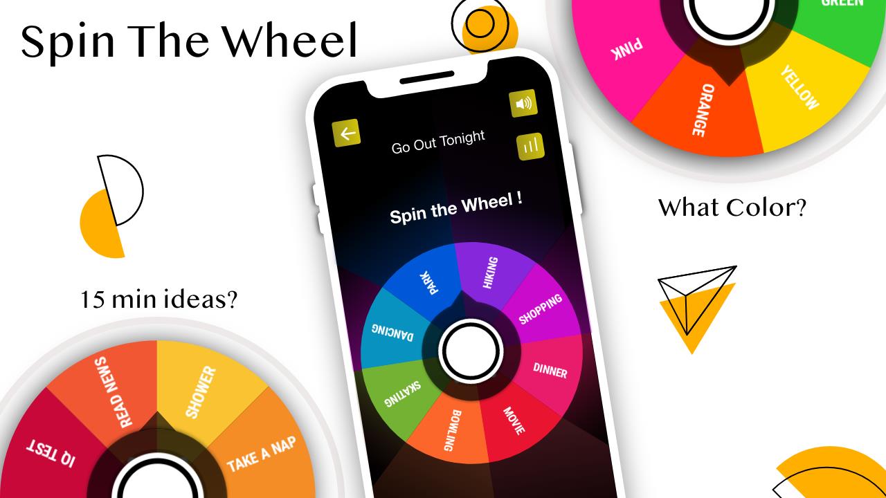 Spin The Wheel Decision Picker स्क्रीनशॉट 0