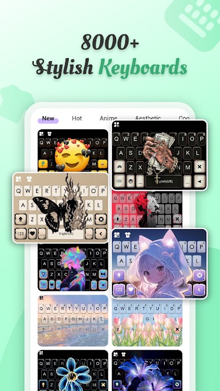 Cool Fonts – Keyboard & Themes Mod 螢幕截圖 3