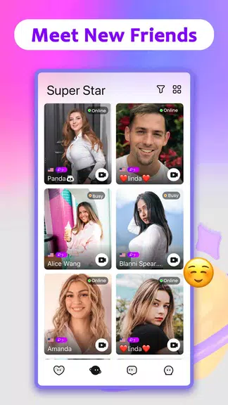 MatchU-Live, Meet People, Chat 螢幕截圖 3