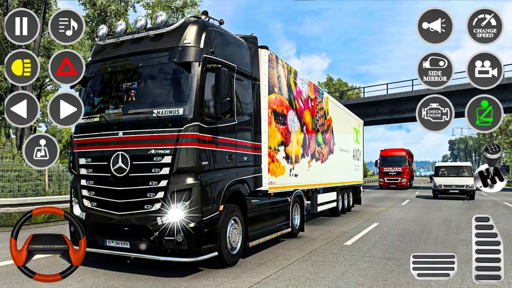 Schermata Real Truck Parking Truck Drive 1