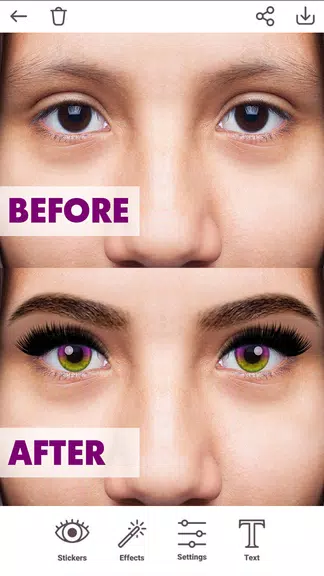 Eye Color Changer ภาพหน้าจอ 2
