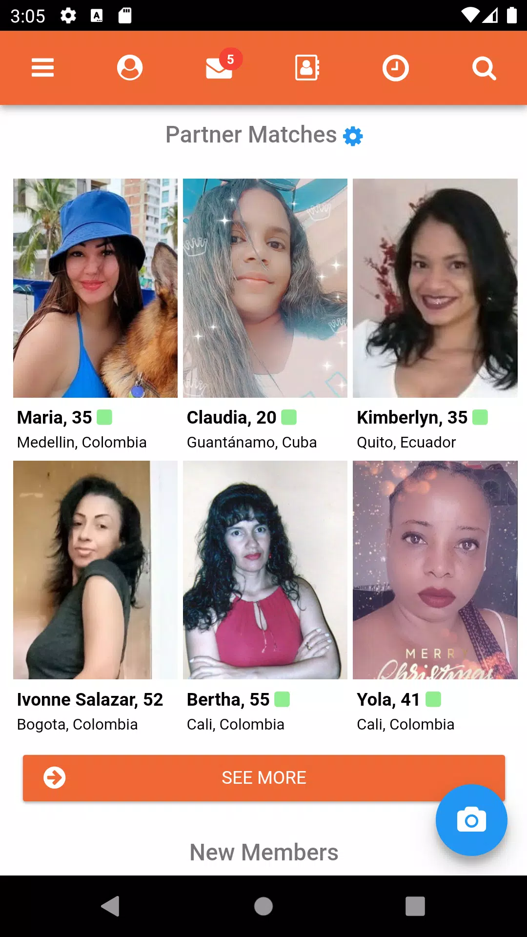 LatinLove Flirt Schermafbeelding 1