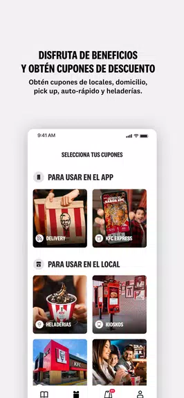KFC APP - Ec, Co, Cl, Ar y Ve Captura de pantalla 2