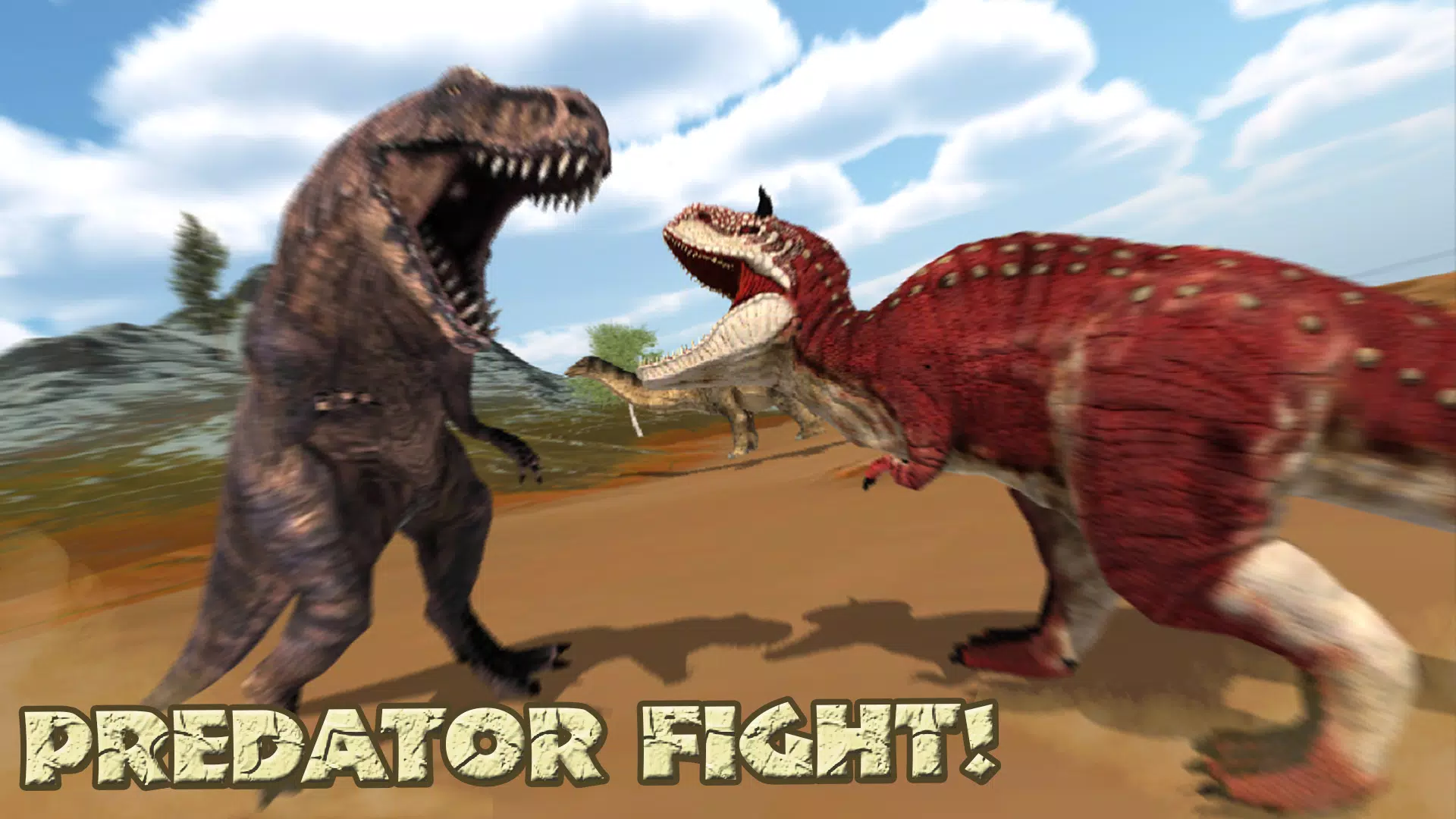 Hungry T-Rex Island Dino Hunt スクリーンショット 1