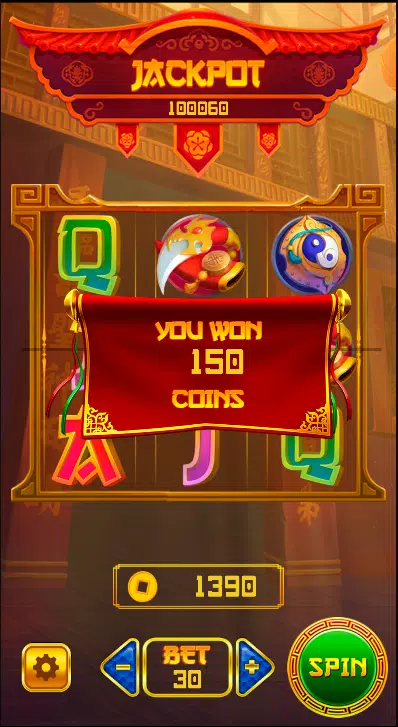 Lucky Dragon Casino Slot Game Screenshot 2