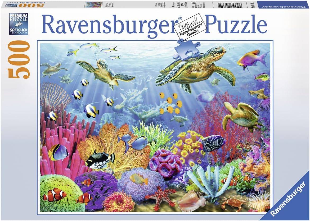 Ravensburger น้ำเขตร้อน 500 ชิ้นปริศนาจิ๊กซอว์