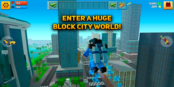 Block City Wars: Pixel Shooter Ekran Görüntüsü 1