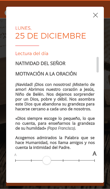 Evangelio Orado Screenshot 2