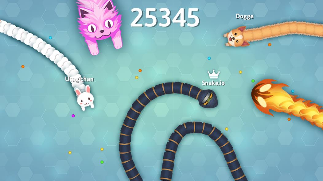 Snake.io - Fun Snake .io Games Mod Screenshot 0