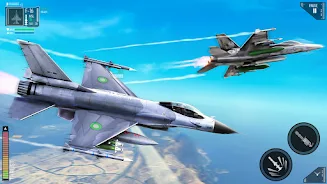 Combat Fighting Airplane Games Ảnh chụp màn hình 2