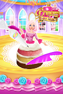 Rainbow Princess Cake Maker Capture d'écran 1