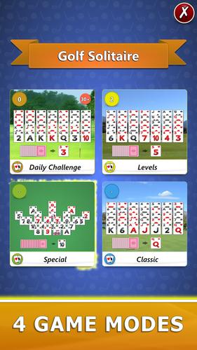 Golf Solitaire Capture d'écran 1