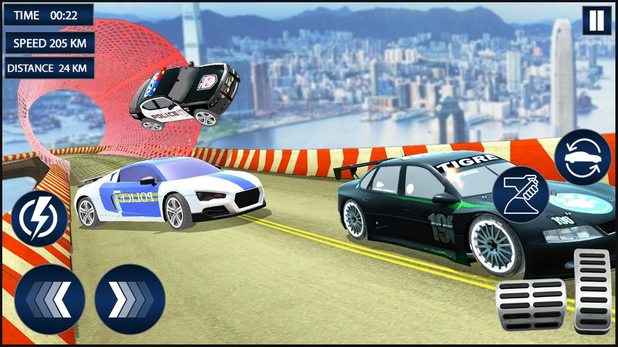 Police Car Chase: Driving Game ภาพหน้าจอ 0