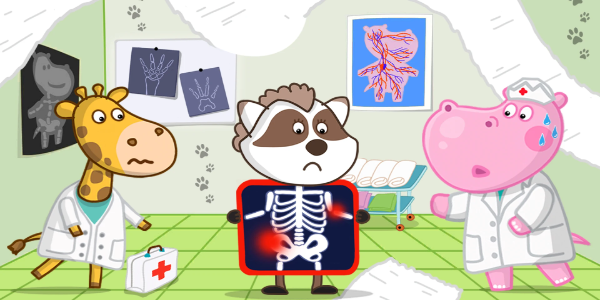 Hippo doctor: Kids hospital Ảnh chụp màn hình 0