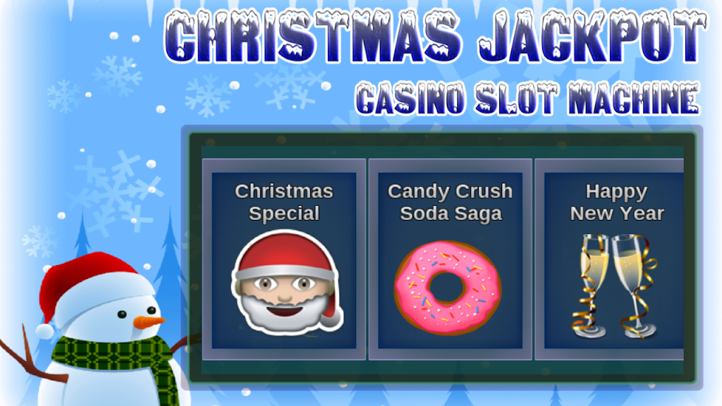 Christmas Jackpot : Real Casino Slot Master 777 Captura de tela 0