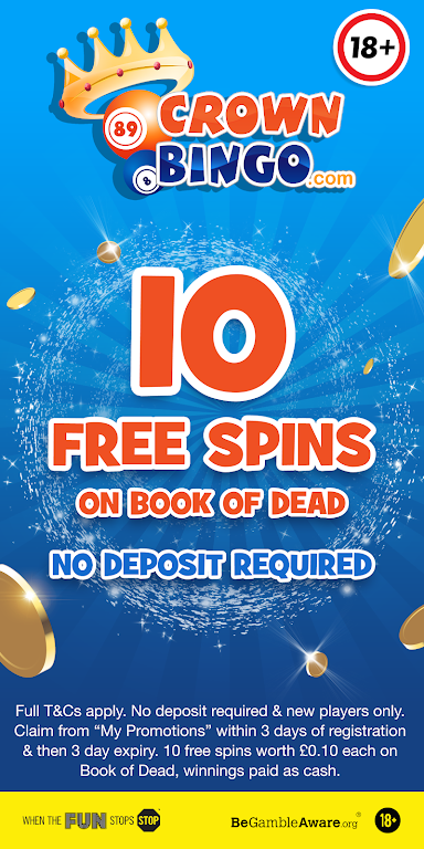 Crown Bingo: Bingo Jackpots & Online Slots Captura de tela 0