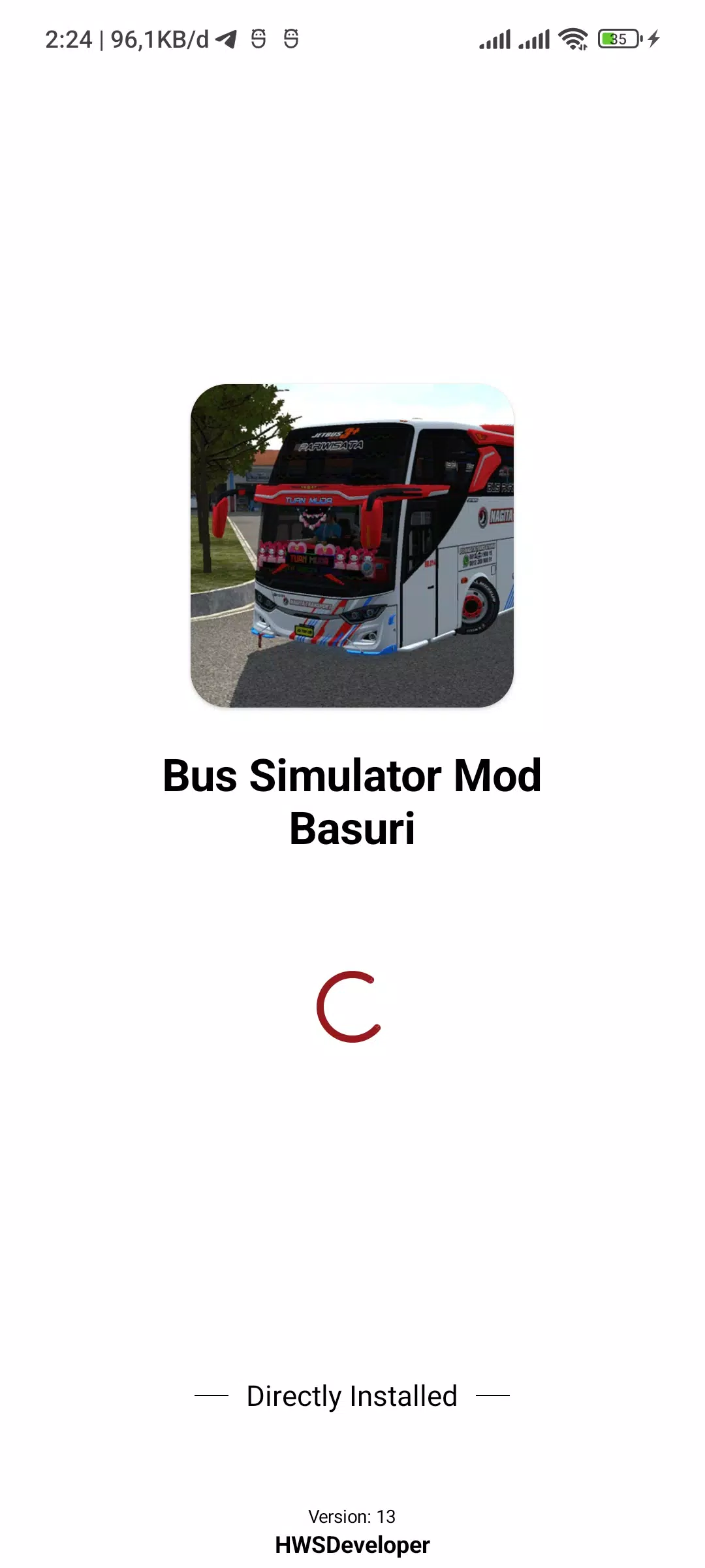 Mod Bus Simulator Basuri স্ক্রিনশট 1