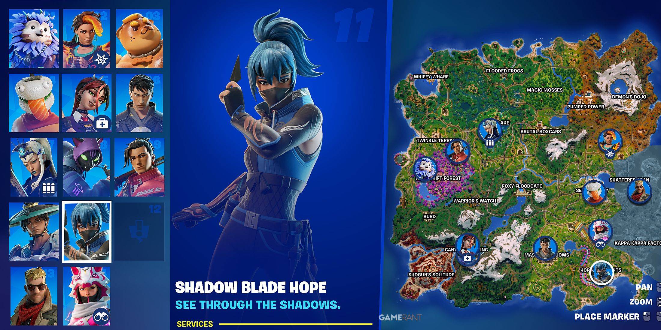 Fortnite獵人的武器專業知識任務