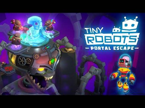 Tiny Robots : Portal Escape, le jeu de réflexion 3D disponible sur mobile