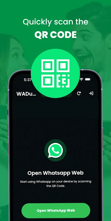 Wa Dual: Web Chat Messenger 螢幕截圖 3