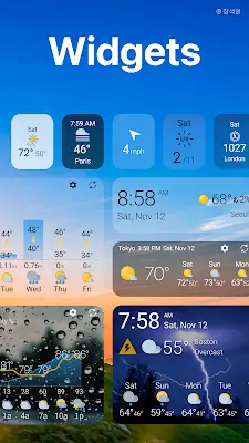 Weather & Widget - Weawow スクリーンショット 2