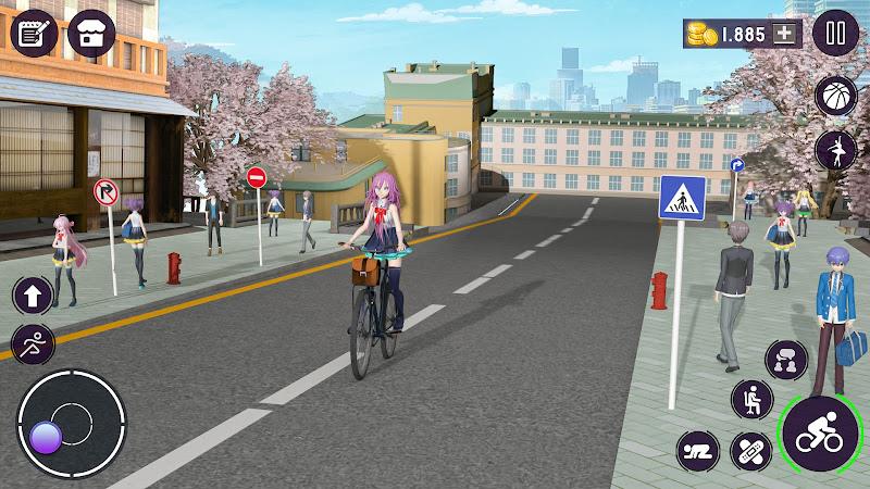 Sakura High School Girls Games Screenshot 1