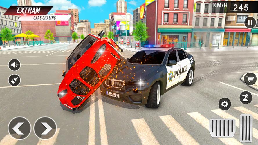US Police Chase Thieves Games 螢幕截圖 1