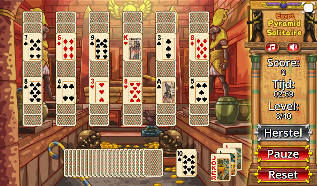 Egypt Pyramid Solitaire ภาพหน้าจอ 2
