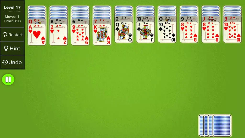 Spider Solitaire Epic ဖန်သားပြင်ဓာတ်ပုံ 1