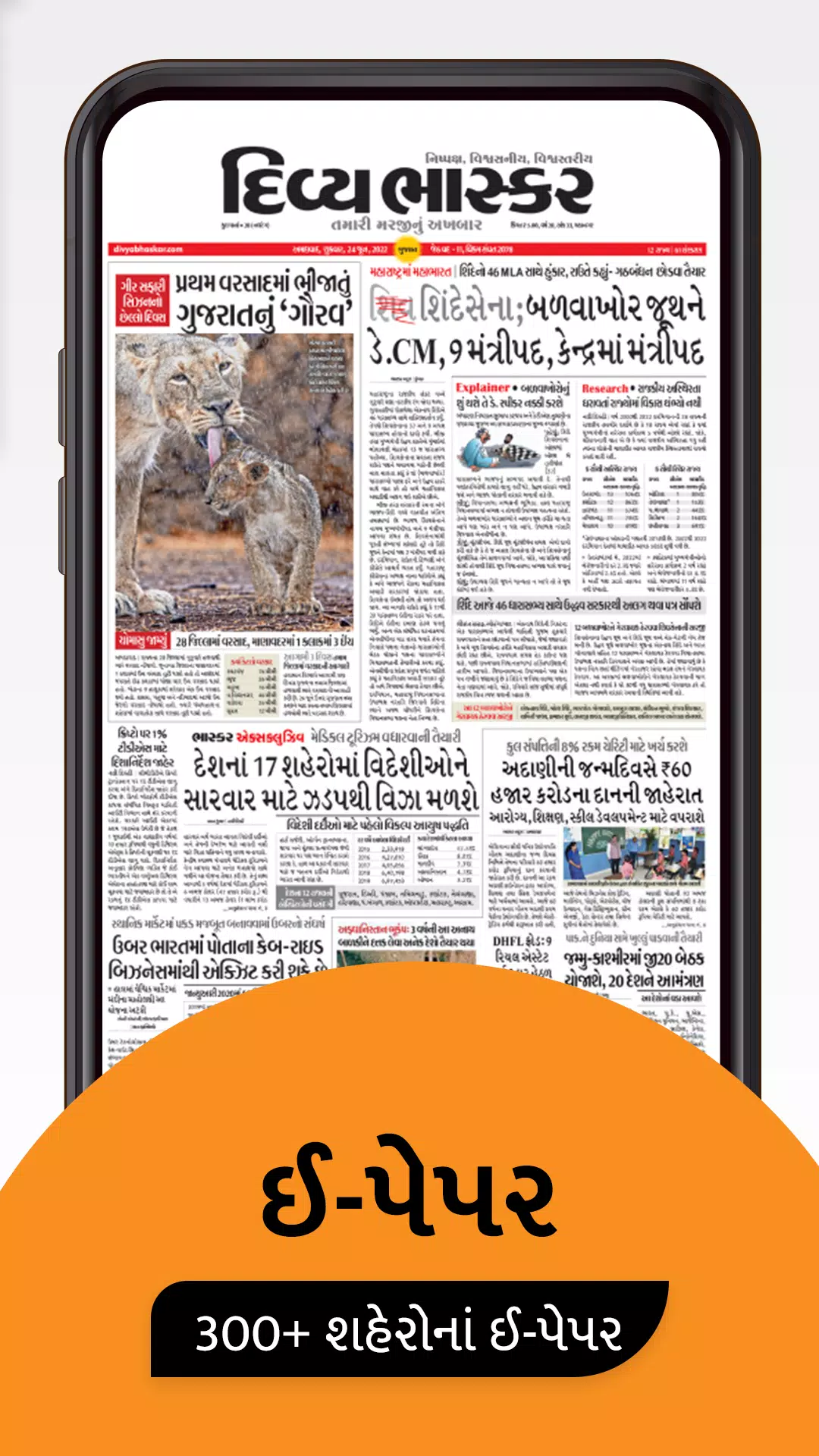 Divya Bhaskar Zrzut ekranu 2