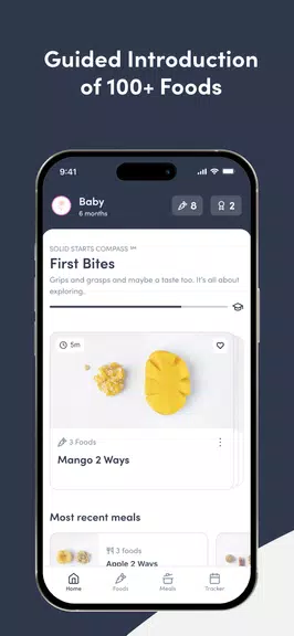 Solid Starts: Baby Food App Capture d'écran 3