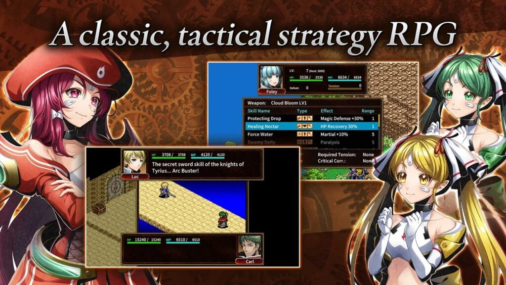 Eldgear: Magical and Mysterious Tactical RPG Arrives from KEMCO