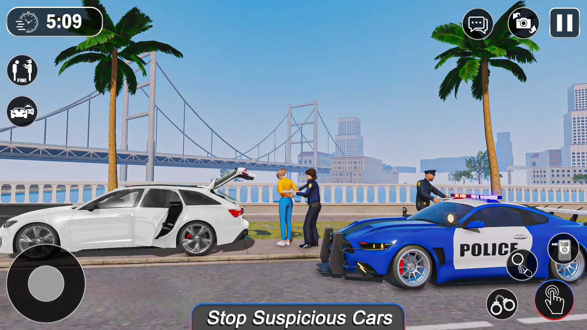 Border Petrol Police Games 3D ภาพหน้าจอ 3