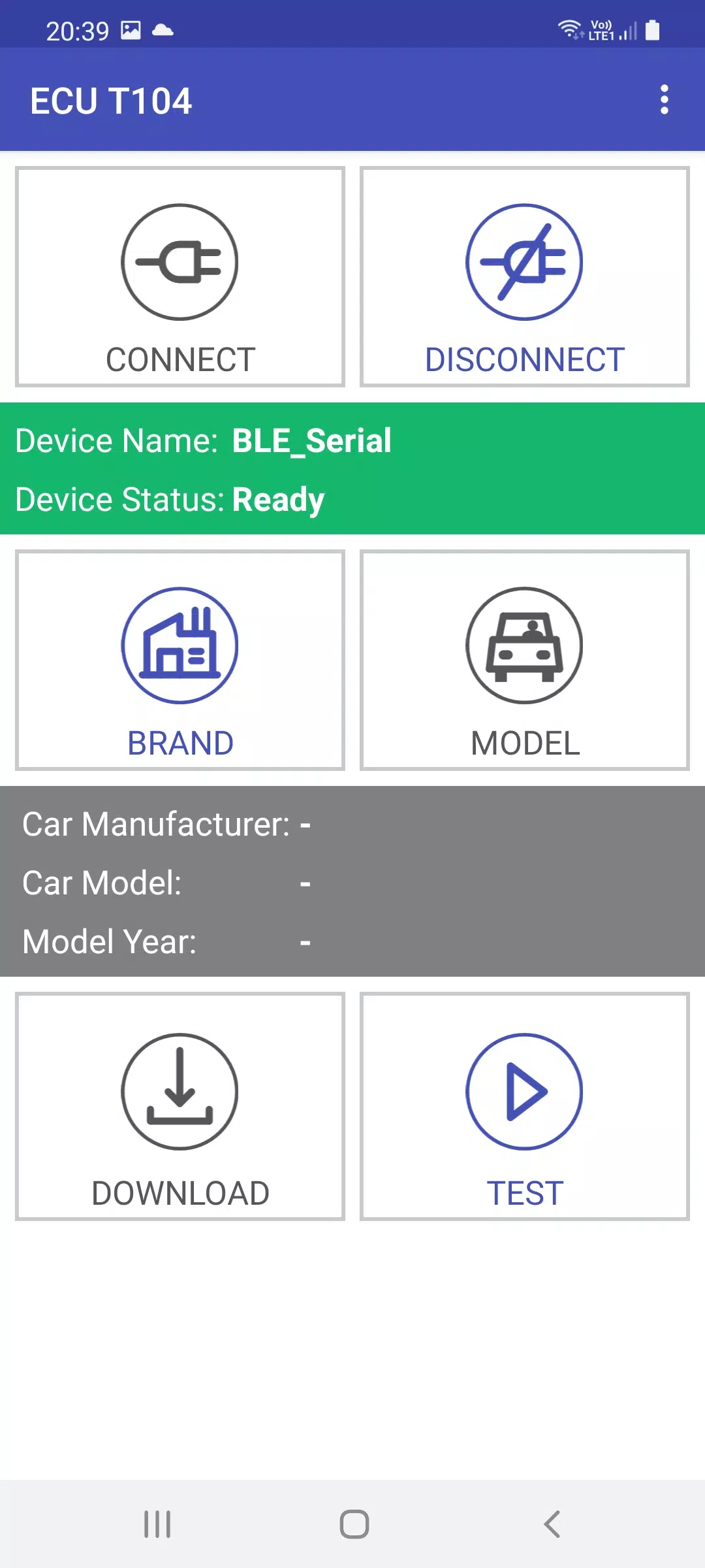 ECU T104 Скриншот 2