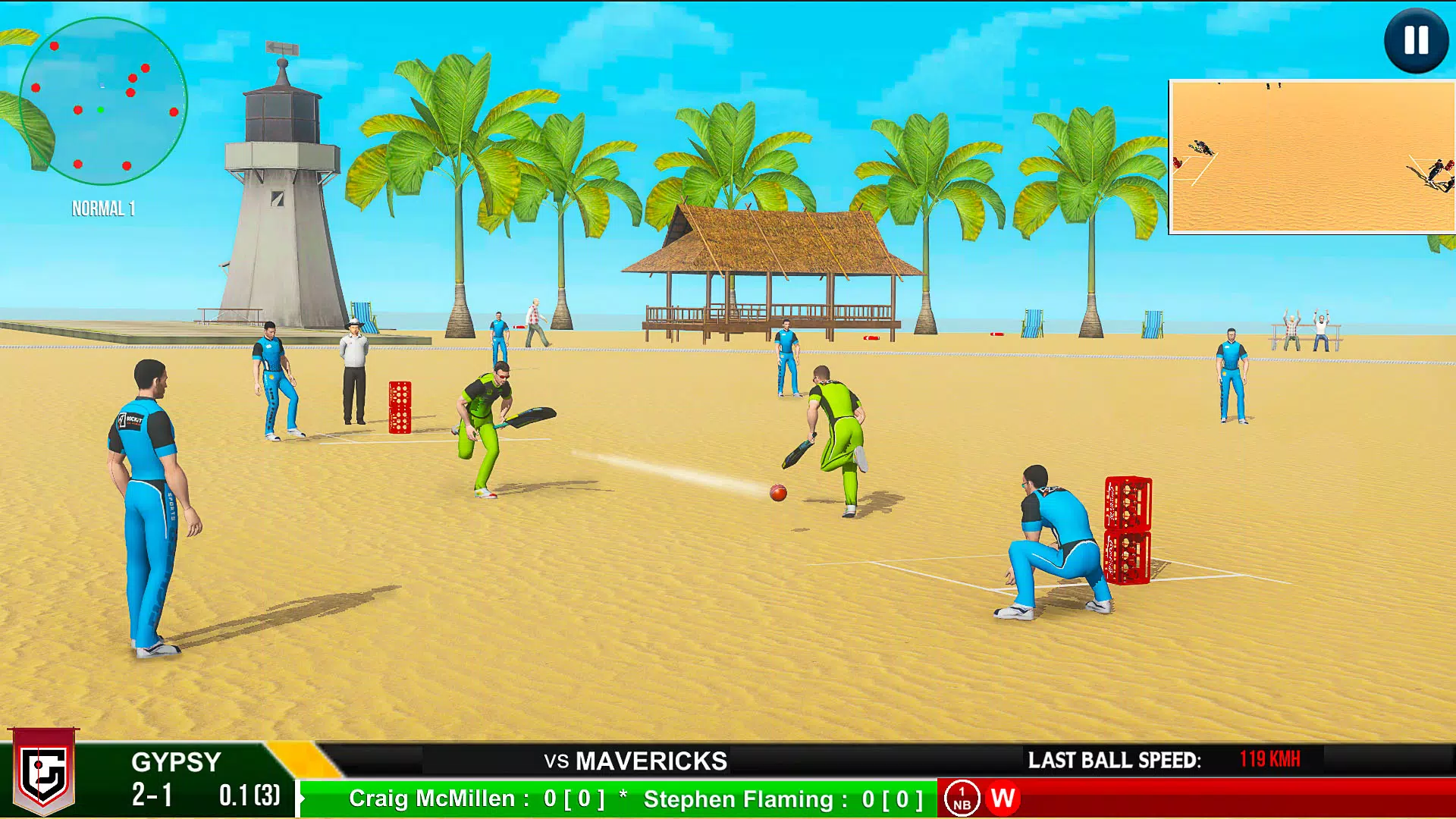 Street Criket-T20 Cricket Game 스크린샷 2