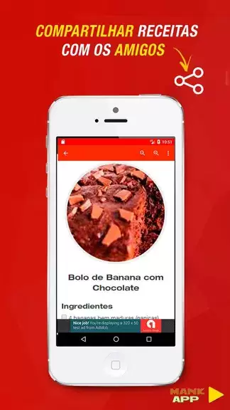 Receitas de Bolos Caseiros Screenshot 3