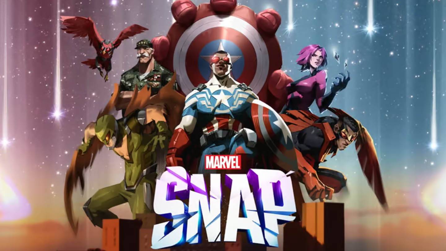 Sam Wilson hanteert het schild in spannend nieuw seizoen met nieuwe kaarten en spelmodi!