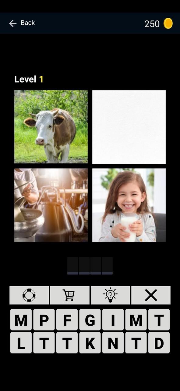 Puzzle: 4 pics 1 word offline ဖန်သားပြင်ဓာတ်ပုံ 2